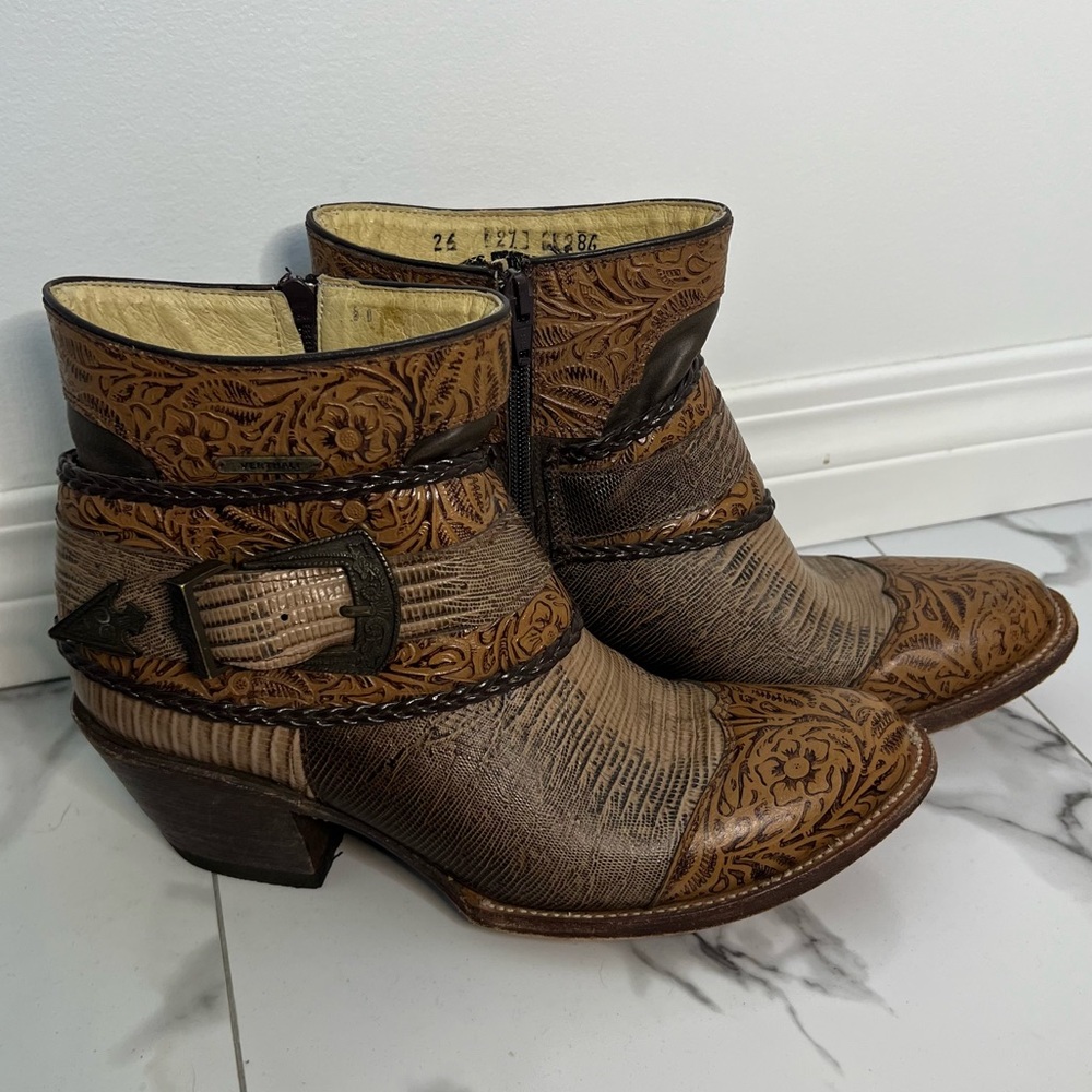 Verthali Leather Western Boots size 9